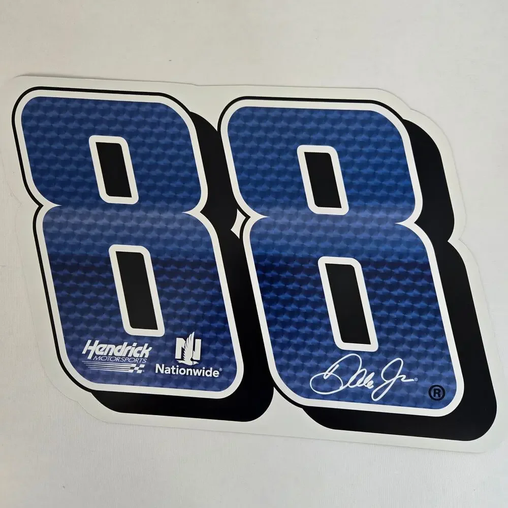 NASCAR Dale Jr, Dale Sr, Jeff Gordon, Jimmie Johnson, Car Decals-Stickers-Sign